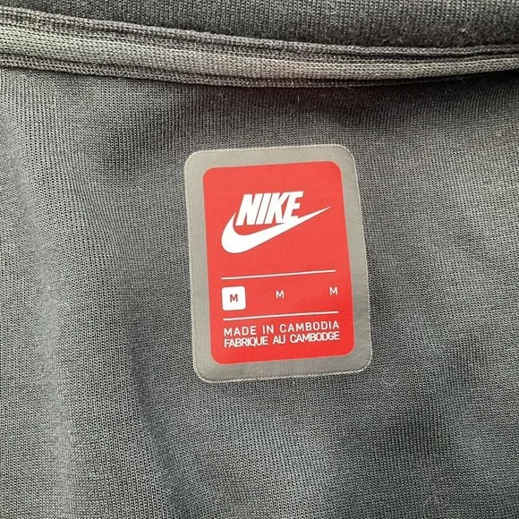 Nike Tech Fleece Men’s Half Zip Hoodie Navy Blue Kangaroo Pockets 884892-451 M - Picture 3 of 12